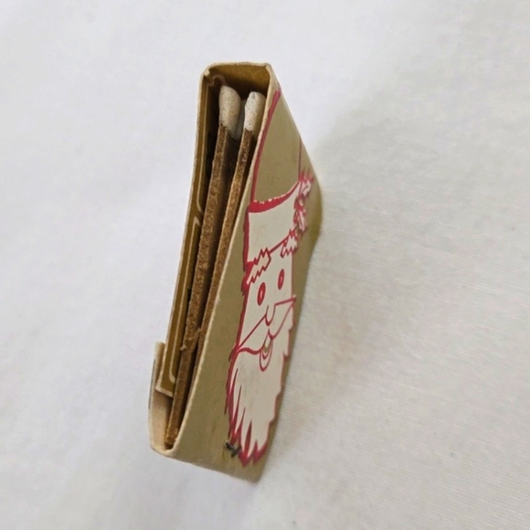 Vintage Santa Matchbook Advertising Purdue Memorial Union Cafeteria Union Club - Picture 7 of 12